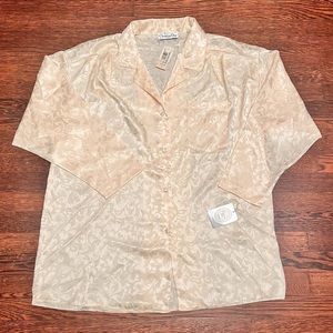 Christian Dior 2pc silk lingerie set